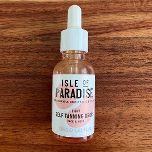 NEW (Unopened) Isle of Paradise Self Tanning Glow Drops (Light, 3mL)